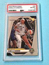 2024 Prizm WNBA Kamilla Cardoso Rookie Panini SP PSA 8 NM💎#93