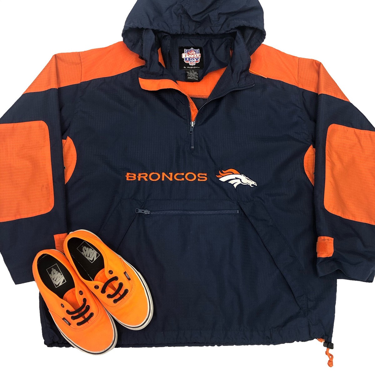 VTG 90s NFL GameDay Phenom Denver Broncos 1/4 Zip Pullover VTG 90s NFL GameDay Phenom Denver Broncos 1/4 Zip Pullover