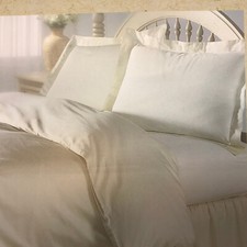 SONOMA Cream Cotton Twin Duvet Cover