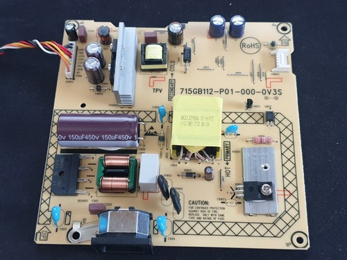 Benq Mobiuz EX2510-T Monitor Netzteil Platine 715GB112-P01-000-0V3S