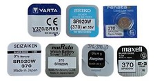 370 SR920W SR69 Silver Oxide Watch Battery 1.55v [Multi Brand Showcase] 