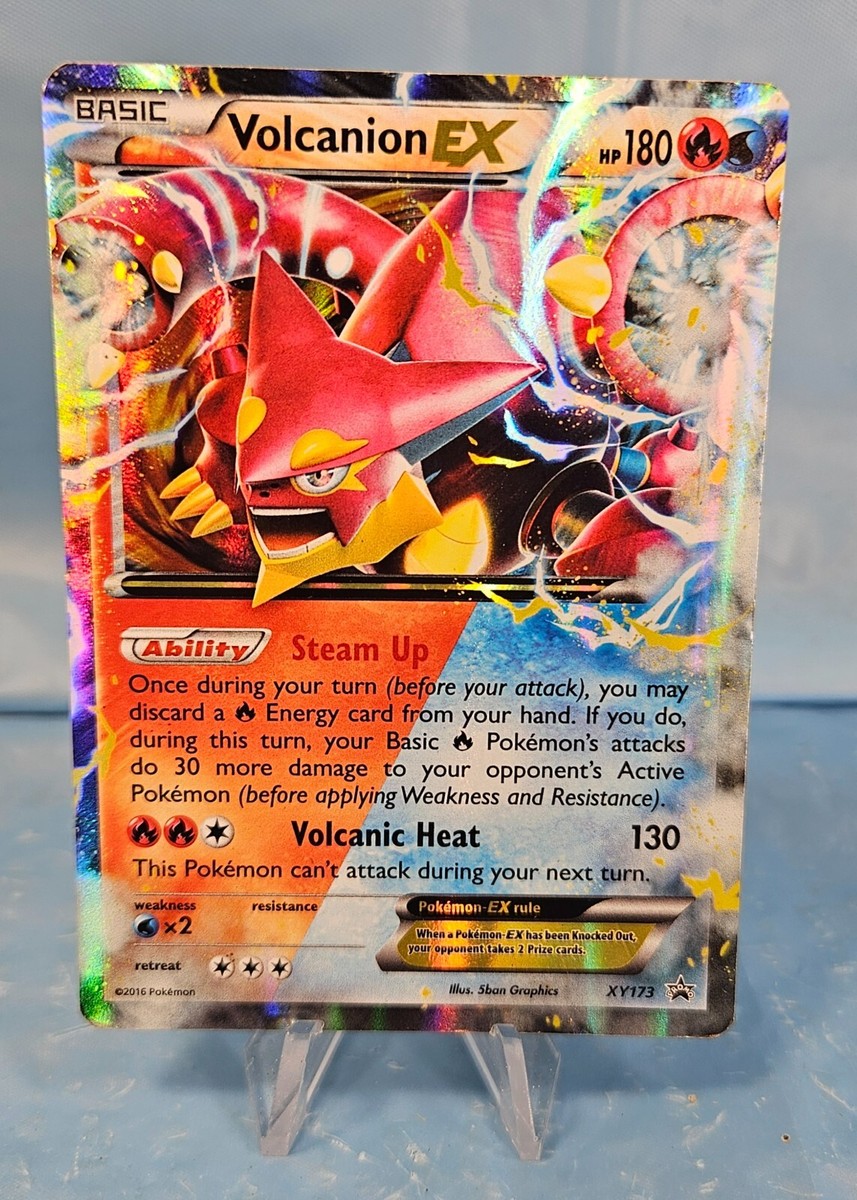 Pokémon TCG Volcanion EX XY XY173 HP180 Holo Foil Promo | eBay