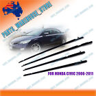 <!--F#f_0-->4pcs Car Weather Strip Window Moulding Trim Seal Belt Fit Honda Civic 2006-2011<!--F/-->