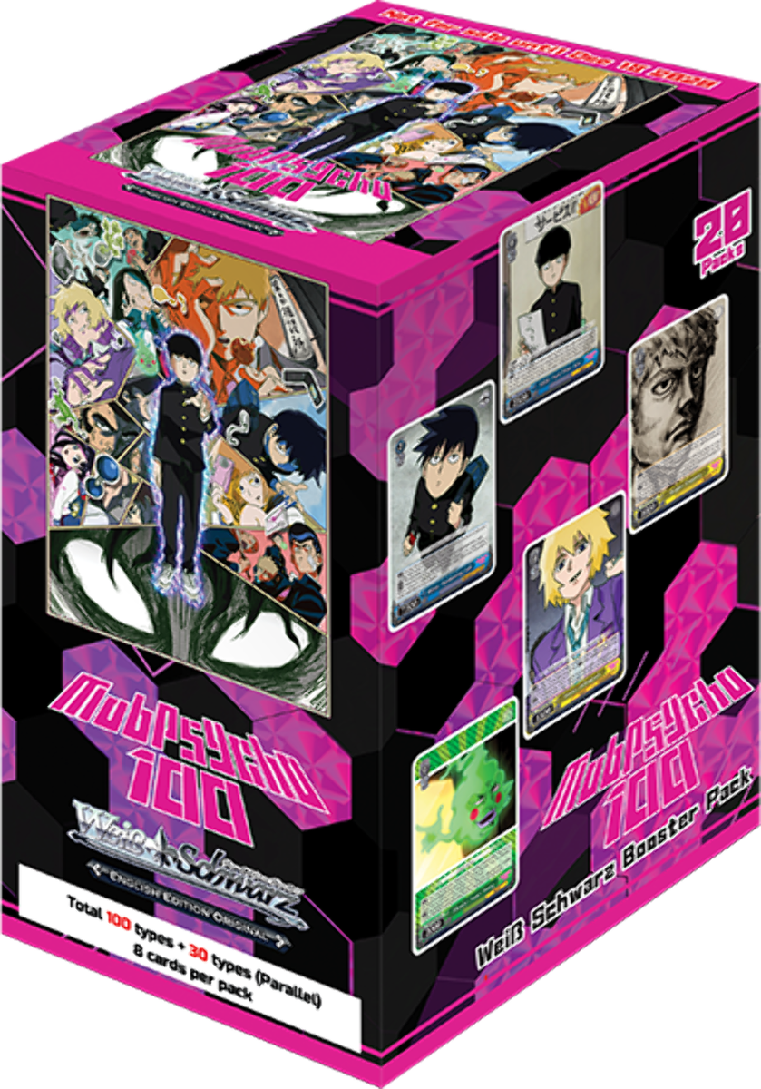 Weiss Schwarz - Mob Psycho 100 Booster Box (English) US SELLER | eBay