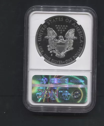 2017(S) Silver Eagle- $1 Bullion- PF 70 Ultra Cameo- NGC