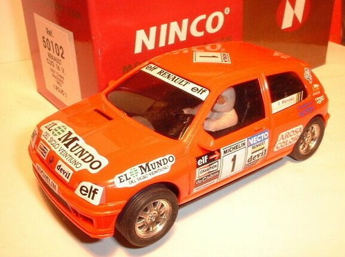 Voiture Slot Ninco Jaguar E-Type Coupé Rouge édition Limitée 1/60 - Modèle Collector Pour Circuit - Neuf