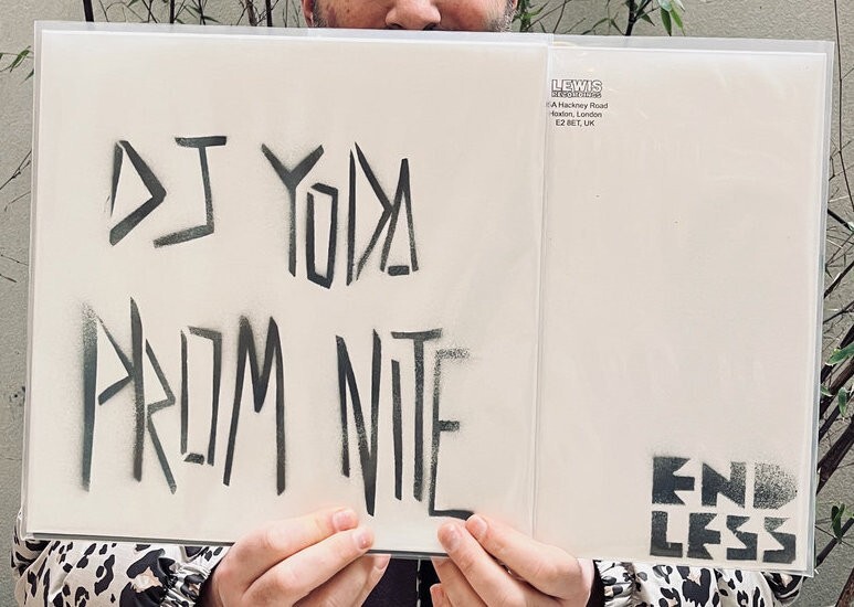 DJ Yoda x Endless - Prom Nite STENCILLED Vinyl LP New (Lewis Recordings)