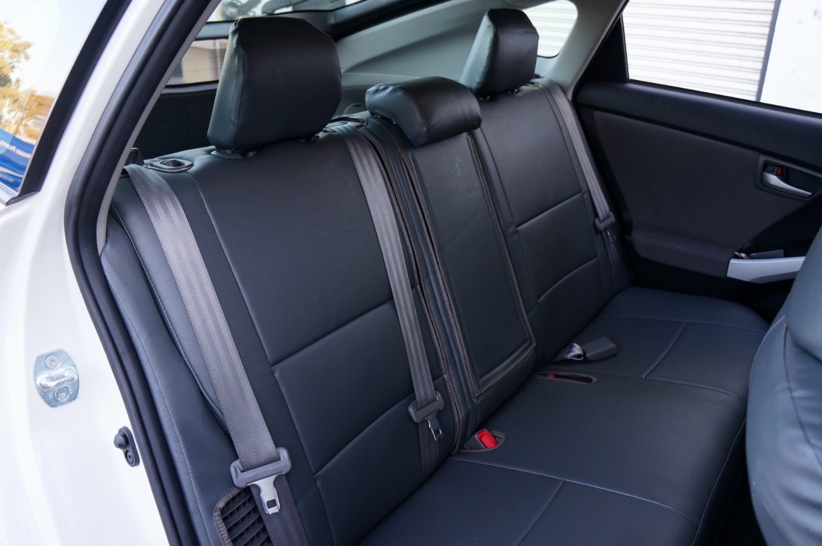 FOR TOYOTA PRIUS 201015 IGGEE S.LEATHER CUSTOM 2 FRONT SEAT COVERS 13