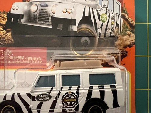 LOT OF 2 - 2022 MATCHBOX 1965 LAND ROVER GEN II BOTH STYLE LUGGAGE RACKS SAFARI - Picture 3 of 5