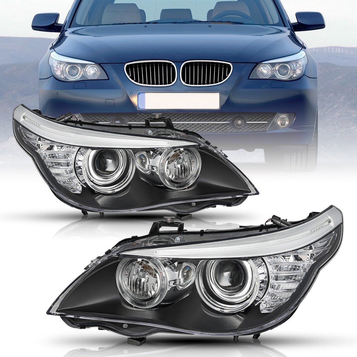 E28BMW デカチビヘッドライト グリルセット 518i 520i 535i BMW E28