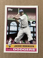 2010 TOPPS VINTAGE LEGENDS COLLECTION JACKIE ROBINSON BROOKLYN DODGERS #VLC12