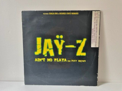 Jay Z Feat Foxy Brown - Ain't No Playa 12'' Jungle Drum and Bass Vinyl 96 DJ Hype