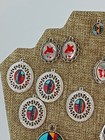Gemstone Mosaic Pendants - 24 pieces — photo 3