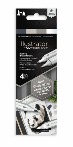 Spectrum Noir - Illustrator - New 4 Pen Pack - Crafter's Companion Free UK p&p - 第 10/23 張圖片