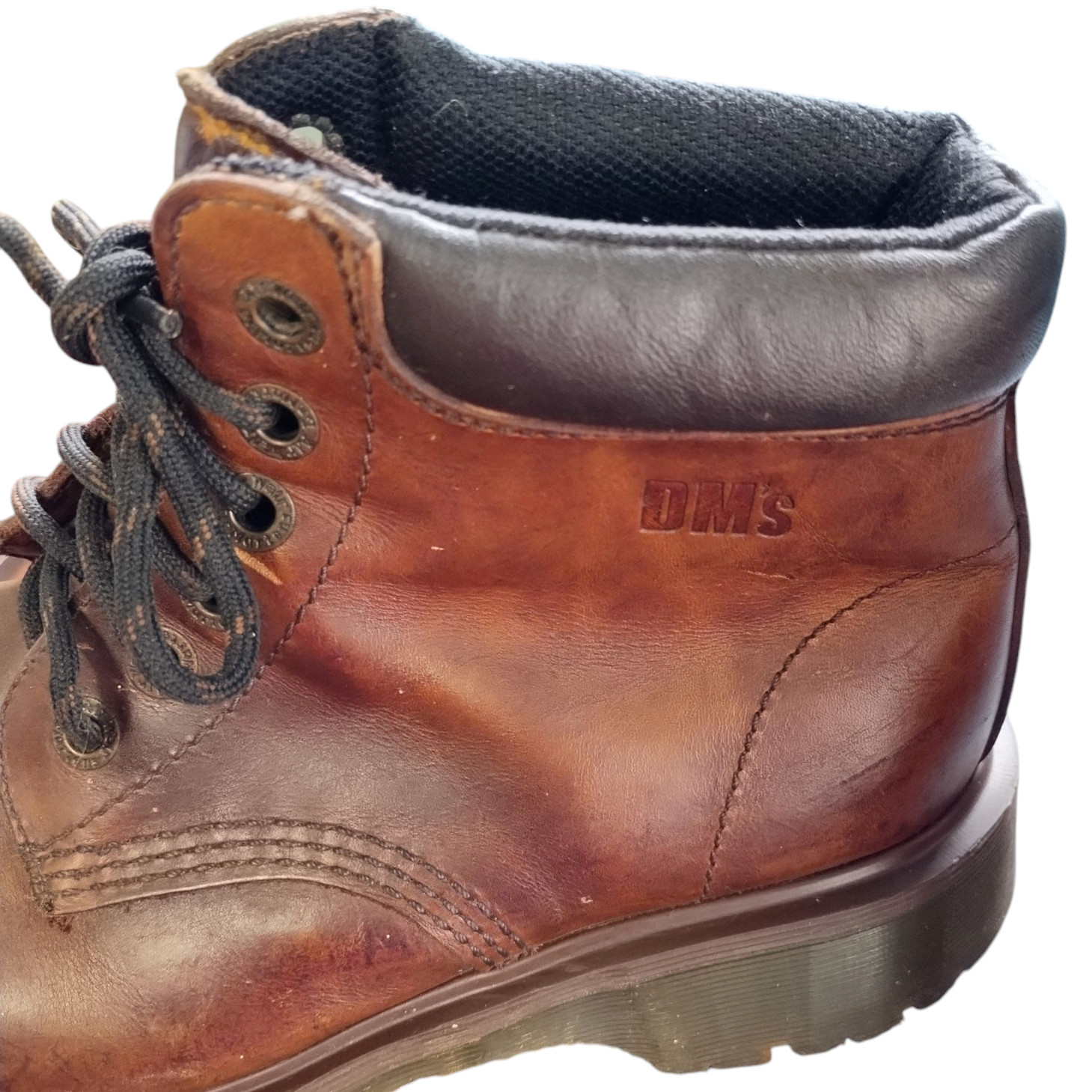 Vintage Dr Doc Martens 8732 Airwair Chunky Hiking Chukka Boots Womens 6 UK Made thumbnail 11