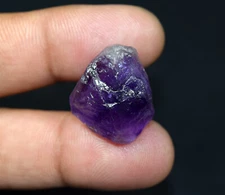 32.95 Cts. 100% Natural Amethyst Raw Stones Healing Amethyst Crystal, Gemstones
