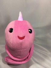 Fingerlings HUGS RACHAEL NARWHAL Interactive Pink Glitter Plush Mood Horn Whale