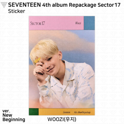 SEVENTEEN 4th Album Repackage Sector17 Official Sticker Film Card