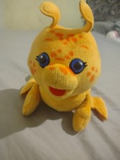 Teddy Ruxpin Grubby Vintage Soundbox Toy Yellow Plush