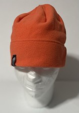 The North Face Unisex Soft Fleece Beanie Hat One Size Orange