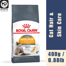 Royal Canin cibo per gatti adulti cura dei capelli e della pelle 400 g / 0,88 libbre formula cappotto lucido