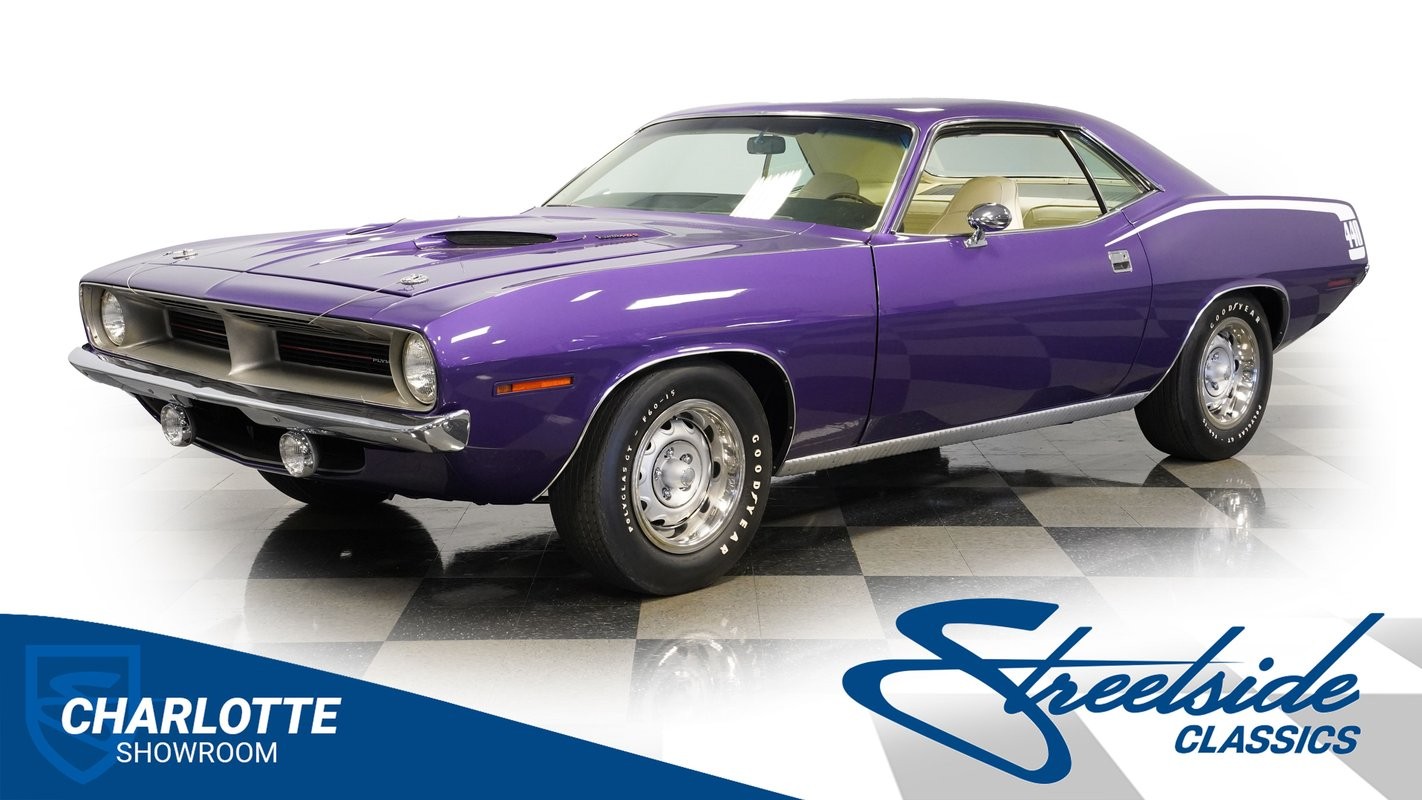 1970 Plymouth CUDA for sale in Concord North Carolina