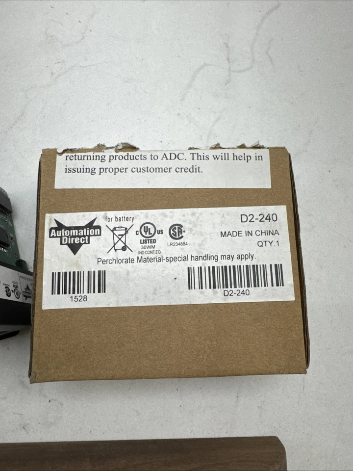 NIB AutomationDirect CPU Module    D2-240 - Image 2 of 4