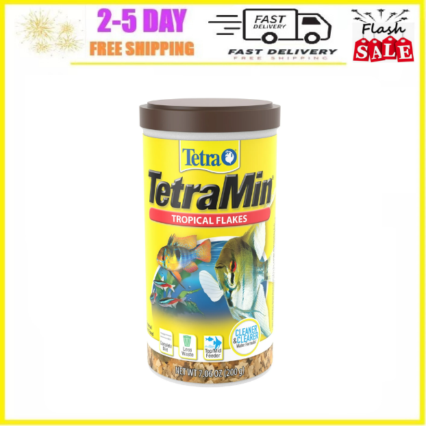 Nutritionally Balanced Tetramin Tropical Flakes Oz TetraMin