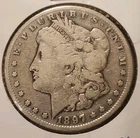 1897 S Morgan Silver Dollar. Guaranteed Authentic Nice Coin.  #2 VG F