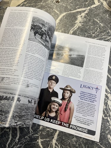 VINTAGE WAR MAGAZINE REMEMBRANCE AUSTRALIAN LIGHT HORSE - Bild 12 von 14