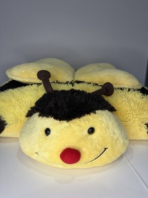 Pillow Pets Yellow/Brown Bumbly Bumble Bee, 18 x18  Plush Stuffed 2010 Retired