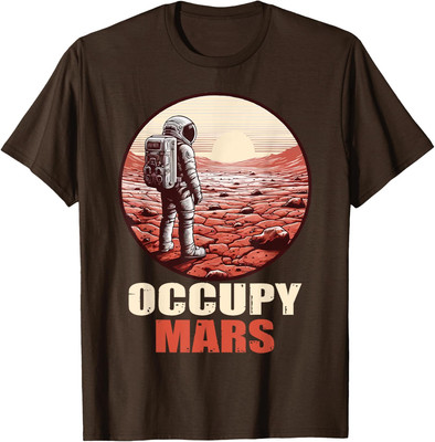Astronaut Lover Space Occupy Mars Astronomy Explorer Unisex T-Shirt