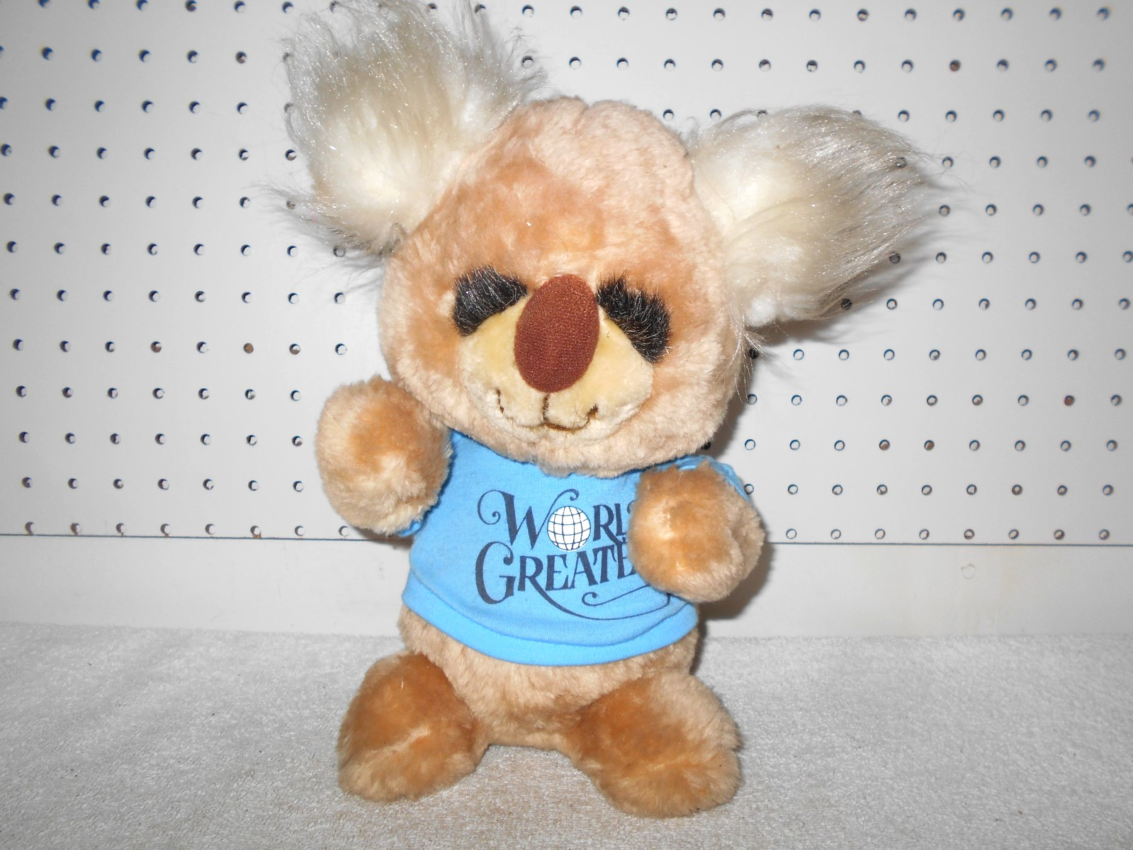 1980 Vtg Knickerbocker Hallmark Shirt Tales Cartoon Koala Bear Plush