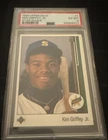 Ken Griffey Jr 1989 upper deck RC #1 PSA 6 Seattle Mariners Rookie Card