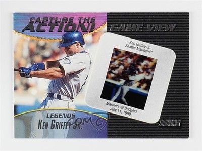 2000 Topps Stadium Club Capture the Action Game View /100 Ken Griffey Jr HOF 5l2