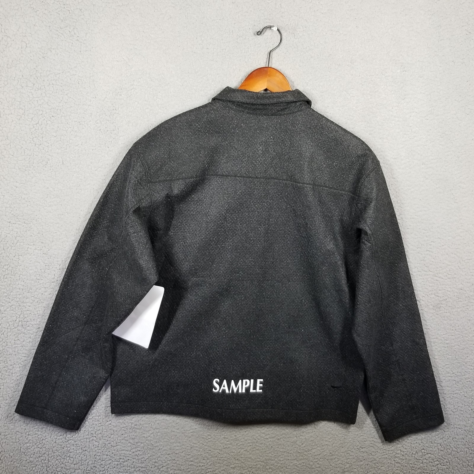 SACAI X NIKE Giacca Nike uomo media misto lana full zip tasca campione Swoosh FZ0692 FA24