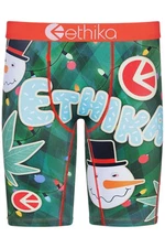 Ethika Men's Suga Cookies Boxer Brief Green