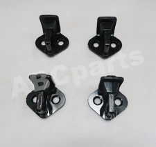 4pc Door Lock Striker Pin for Ford F150 F250 F350 1999-2016 9L3Z-1522008-A Black