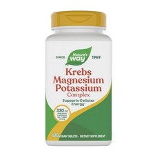 Krebs Magnesium Potassium Complex 120 Tabs 350 mg 0.56 per thousand milligrams