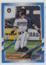 2021 Chrome NPB Nippon Professional Baseball Blue Refractor Taishi Ohta 12e2
