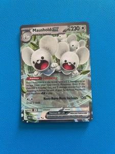 Maushold ex 155/182 Paradox Rift Double Rare Holo