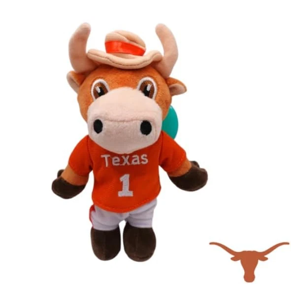 Baby Boy and Girl Silicone Pacifier with College Mascot Stuffed Toy Plush, Co...