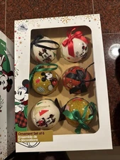 Disney Store Ornament Set Of 6, 2 Sets! 