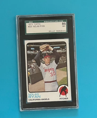 1973 Topps - Nolan Ryan #220 GRADED SGC NM+ 86 Baseball Card