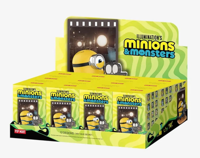 Pop Mart Minions and Monsters Series Figures Whole Set Sealed | eBay