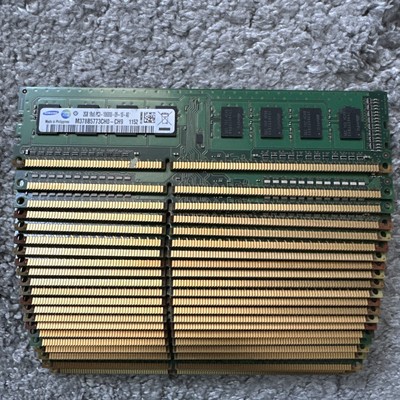 Samsung M378B5673FH0-CH9 (2GB, PC3-10600 (DDR3-1333), DDR3 SDRAM, 1333 Mhz, DIMM