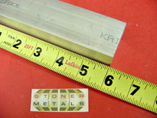 1-1/4"x 1-1/2" ALUMINUM 6061 FLAT BAR 6" long T6511 Solid Extruded Mill Stock