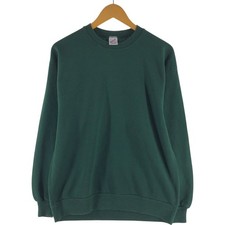 Vintage 80'S-90'S Jerzees plain blank sweatshirt made in the USA men's size L