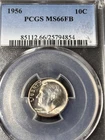 1956 Roosevelt Dime, MS66, FB RARE!!!