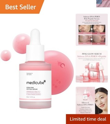 Pink Glow Serum with Salmon DNA PDRN & Niacinamide - Firming & Moisturizing Care